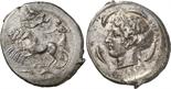 ANCIENT COINS. GREEK. Sicily, Syracuse (second Democracy, 466-405 B.C.), Silver Tetradrachm, 16.69g,