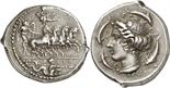 ANCIENT COINS. GREEK. Sicily, Syracuse, Dionysios I (c.405-367 B.C.), Silver Tetradrachm, 17.30g,