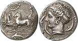 ANCIENT COINS. GREEK. Sicily, Syracuse, Dionysios I (c.405-367 B.C.), Silver Tetradrachm, 17.26g,