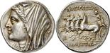 ANCIENT COINS. GREEK. Sicily, Syracuse, Hieron II (274-216 B.C.), Silver 16 Litrai, 13.58g, 12h.