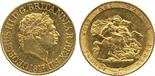 G BRITISH COINS. The Bentley Collection of British Milled Gold Sovereigns. George III, Sovereign,