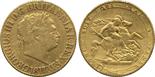 G BRITISH COINS. The Bentley Collection of British Milled Gold Sovereigns. George III, Sovereign,