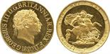 G BRITISH COINS. The Bentley Collection of British Milled Gold Sovereigns. George III, Sovereign,