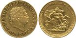 G BRITISH COINS. The Bentley Collection of British Milled Gold Sovereigns. George III, Sovereign,