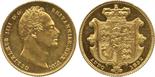 G BRITISH COINS. The Bentley Collection of British Milled Gold Sovereigns. Extremely Rare William IV