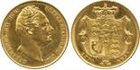 G BRITISH COINS. The Bentley Collection of British Milled Gold Sovereigns. William IV, Sovereign,