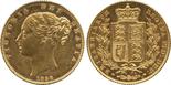 G BRITISH COINS. The Bentley Collection of British Milled Gold Sovereigns. Victoria 1838 Milled Edge