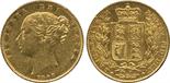 G BRITISH COINS. The Bentley Collection of British Milled Gold Sovereigns. Rare Victoria 1843