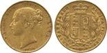 G BRITISH COINS. The Bentley Collection of British Milled Gold Sovereigns. Victoria 1845 Sovereign