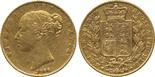 G BRITISH COINS. The Bentley Collection of British Milled Gold Sovereigns. Obverse Legend with E