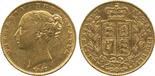 G BRITISH COINS. The Bentley Collection of British Milled Gold Sovereigns. Rare Victoria 1847