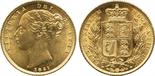 G BRITISH COINS. The Bentley Collection of British Milled Gold Sovereigns. 1851 Sovereign with 5