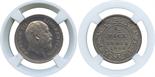 † The David Fore Collection – Part Two. INDIA. British India. Nickel Pattern ½-Pice, 1904, off-metal