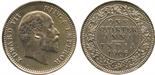 † The David Fore Collection – Part Two. INDIA. British India. Cupro-nickel Pattern ¼-Anna, 1906,