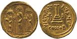 ISLAMIC COINS. PSEUDO BYZANTINE. YG A - Presumed Umayyad, temp. the Caliph Mu’awiya b. Abi Sufyan (