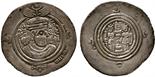 ISLAMIC COINS. ARAB SASANIAN. ‘Abd Allah b. Amir, Silver Drachm, DAP = Fasa 43h, 4.10g (Walker p.