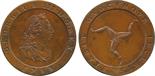 ?COINS, EUROPEAN TERRITORIES, ISLE OF MAN George III (1760-1820), Bronzed Copper Proof Halfpenny,