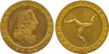 ?COINS, EUROPEAN TERRITORIES, ISLE OF MAN George III (1760-1820), Gilt-copper Proof Halfpenny,