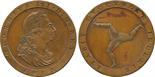 ?COINS, EUROPEAN TERRITORIES, ISLE OF MAN George III (1760-1820), Copper Proof Penny, 1813, thick