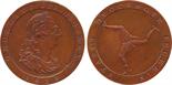 ?COINS, EUROPEAN TERRITORIES, ISLE OF MAN George III (1760-1820), Bronzed Copper Proof Penny, 1813,