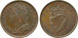 ?COINS, EUROPEAN TERRITORIES, IRELAND George IV (1820-1830), Copper Proof Halfpenny, 1823, laureate