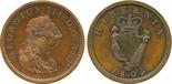 ?COINS, EUROPEAN TERRITORIES, IRELAND George III (1760-1820), Bronzed-copper Proof Penny, 1805,