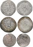 Islamic Coins, ARAB SASANIAN,  ‘Ubayd Allah b. Ziyad (55-65h), Silver Drachm (3), BJRA = Basra (2),