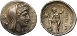 ANCIENT COINS, GREEK COINS, Bruttium, The Bretti (c.216-214 BC), Silver Drachm, 4.4g. Second Punic