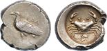 ANCIENT COINS, GREEK COINS, Sicily, Akragas (c.490-480 BC), Silver Didrachm, 8.61g, 12h. AKRA, eagle