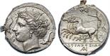 ANCIENT COINS, GREEK COINS, Sicily, Syracuse, Agathokles (317-289 BC), Silver Tetradrachm, 17.08g,