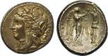 ANCIENT COINS, GREEK COINS, Sicily, Syracuse, Agathokles (317-289 BC), Silver Tetradrachm, 16.98g,