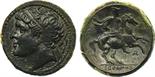 ANCIENT COINS, GREEK COINS, Sicily, Syracuse, Hieron II (275-215 BC), Æ 27mm, 16.74g, 6h. Head