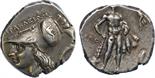 ANCIENT COINS, GREEK COINS, Lucania, Herakleia (c.276-250 BC), Silver Didrachm, 6.37g, 1h. HPAK?