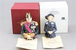 Two Boxed Bronte Porcelain Special Edition Candle Extinguishers `Winning Finchley, Young Margaret