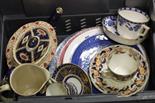 A Mixed Lot of Ceramics including Six Spode `Camilla` Plates, Four Spode Christmas Plates,