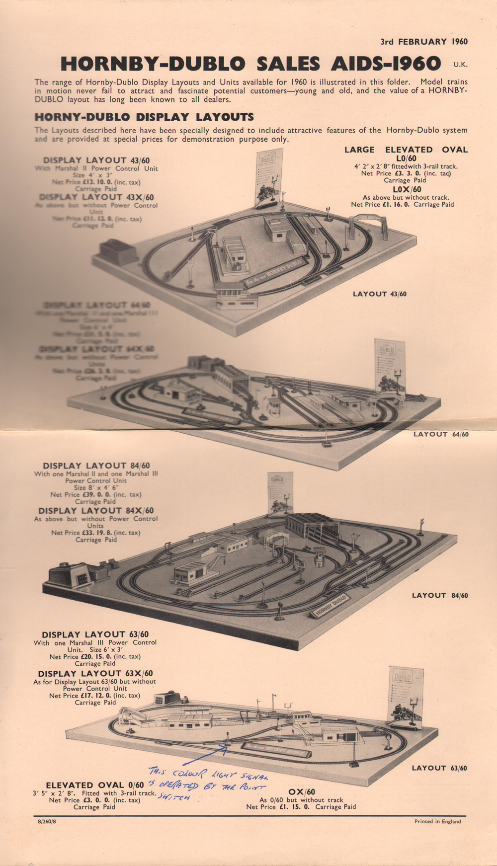 hornby dublo layouts for sale