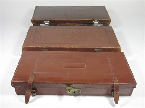 masonic leather briefcase