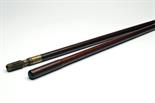 A VINTAGE 8-BORE CLEANING ROD together with a `Parker-Hale 8 gauge` jag