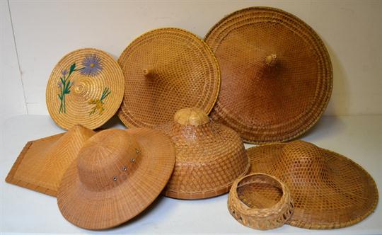rattan hat