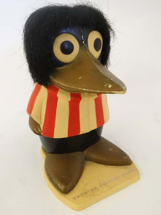 Adverting Memorabilia A Trustee Saving Bank Novelty Wood Pecker