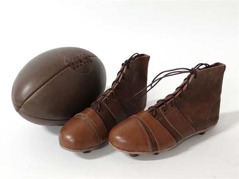 vintage rugby boots