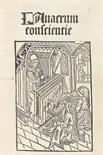 [Jacobus de Grytrode],     Lavacrum conscientie. Mit großem Titelholzschnitt . Köln, (Martin von