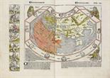 Schedel, H.,     Liber chronicarum. Mit 2  doppelblattgr. Holzschnitt-Karten  und 1809