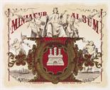 Heuer, W.,     Miniatur-Album von Hamburg. Mit lithogr. Titel in Gold und Farben und  20 getönten