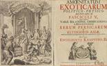 Kaempfer, E.,     Amoenitatum exoticorum politico-physico-medicarum fasciculi V, quibus continentur
