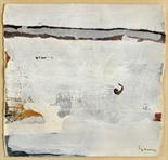 ARPAD SZENES - 1897-1985 "Rivage V" guache sobre papel assinado obra reproduzida em JAEGER, Chiara