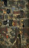 AUGUSTO BARROS - 1929 -1998 "Sem título" guache sobre papel assinado Dim. - 32,5 x 20 cm