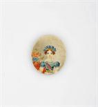 D. Maria II - Queen of Portugal (1833-1853)”, miniature on ivory, Portuguese, 19th C. Dim. - 1,8 x