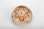 A Paper Weight, glass, polychromatic glass paste interior “Millefiori” French, 19th C. (ends), small