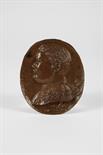 Image of D. Carlos I, King of Portugal (1863-1908), relief copper plate, Portuguese, 19th C. (late),